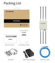 Load image into Gallery viewer, COMFAST CF-WA900 Long Range outdoor wifi antenna 1KM Wifi Mesh 2.4G&amp;5.8G access point 27dBm/21dBm External antennas IEEE 802.3 at PoE
