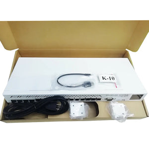 Mikrotik CCR1016-12G/CCR1036-12G-4S/CCR1036-12G-4S-EM Industrial Gigabit Optical Fiber ROS Cloud Router, 12 x Gigabit Ethernet