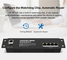 Load image into Gallery viewer, Comfast 4pcs 300Mbps In-wall AP 2*2dBi RJ45 USB Port Wireless Access point + 1pc AC Router Gateway for Hotel Villa PUB Company
