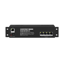 Load image into Gallery viewer, Comfast 4pcs 300Mbps In-wall AP 2*2dBi RJ45 USB Port Wireless Access point + 1pc AC Router Gateway for Hotel Villa PUB Company
