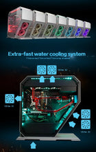 Load image into Gallery viewer, Computer Host i5 12600KF 12700KF with RTX3060Ti 3070Ti 3080 Graphics Card Gaming DIY Desktop Computer PC, water cooling Gaming PC
