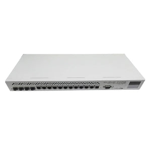 Mikrotik CCR1016-12G/CCR1036-12G-4S/CCR1036-12G-4S-EM Industrial Gigabit Optical Fiber ROS Cloud Router, 12 x Gigabit Ethernet