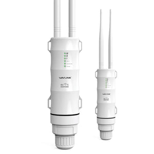 Wavlink High Power AC1200/600/300 Outdoor Repeater AP WiFi Router Dual Dand 2.4G+5Ghz Long Range Extender