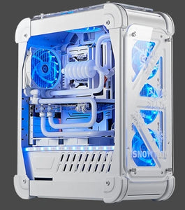 Desktop Computer OEM DIY Water cooling case i7 7700k 8G/16GB 1T GX1080 21.5/23.6/27 inch monitor display Desktop gaming computer PC