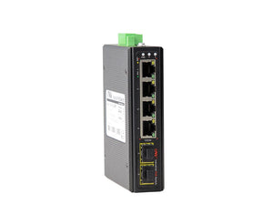 ONV Industrial POE Switch 802.3 Af/at 48V 4/8/16/24 x 10/100/1000Mbps PoE Port with 120W/240w Power Supply, 16G switching capacity