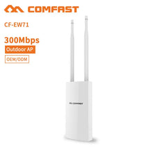 Load image into Gallery viewer, COMFAST CF-EW71 V2 300Mbps Dual-Band Outdoor Wireless Access Point Repeater Router High POE Power 1-Year Warranty CE FCC RoHS Certified
