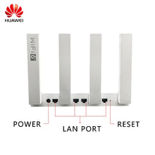 Load image into Gallery viewer, Huawei Router AX3Pro Quad-core Wifi 6+Gigabit Port 3000M Wireless Rate Internet protection Home High-speed Router 5G and 2.4G
