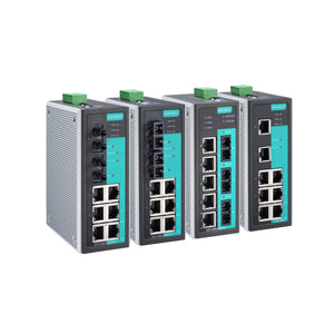 Moxa EDS-408A-SS-SC-T Entry-level managed Ethernet switch with 6*10/100BaseT(X) port, 2*100BaseFX single-mode port with SC connectors