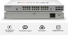 Load image into Gallery viewer, Fortinet FortiSwitch 124G Layer2 Managed Switch 24x 2.5G RJ45 6x 10G SFP Plus Enterprise Access Switch FortiLink Supported 240 FS-124G
