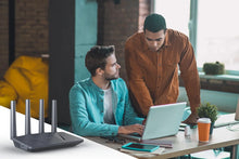 Load image into Gallery viewer, GL.iNet GL-AX1800 (Flint) WiFi 6 Router - Dual Band Gigabit Wireless, 5 x 1G Ethernet Ports, Amazing OpenVpn &amp; WireGuard Speed
