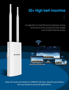 COMFAST CF-EW72 QCA Outdoor AP Long Range 5G WiFi Access Point Wireless Network Amplifier CPE
