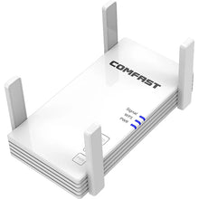 Load image into Gallery viewer, COMFAST CF-AC2100 repetidor wifi 2100Mbps Dual Band Wireless WiFi Repeater 5.8G WiFi Amplifier Signal Booster 4 Antennas
