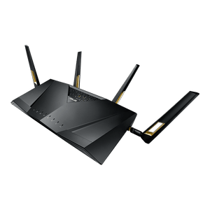Asus RT-AX88U AX6000 Dual Band WiFi6 Gaming Router 802.11ax Router Game Mode MU-MIMO + OFDMA 2.4GHz 4x4, 5GHz 4x4 AiMesh WiFi Wireless Router
