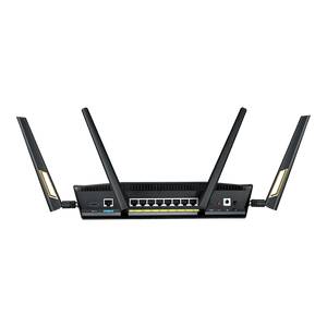 Asus RT-AX88U AX6000 Dual Band WiFi6 Gaming Router 802.11ax Router Game Mode MU-MIMO + OFDMA 2.4GHz 4x4, 5GHz 4x4 AiMesh WiFi Wireless Router