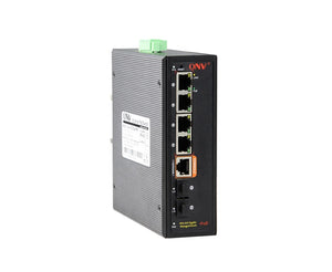 ONV Industrial POE Switch 802.3 Af/at 48V 4/8/16/24 x 10/100/1000Mbps PoE Port with 120W/240w Power Supply, 16G switching capacity