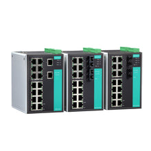 Load image into Gallery viewer, MOXA EDS-516A-MM-SC Industrial Switch, Turbo Ring &amp; Turbo Chain Supports MXstudio for easy, visualized industrial network management
