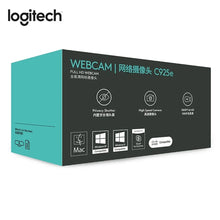 Load image into Gallery viewer, Logitech C925e 1080p Webcam Autofocus USB Cam with HD Video and Built-In Stereo Microphones Professional Wide Angle Cam
