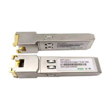 Load image into Gallery viewer, 2.5G Gigabit Copper SFP Transceiver RJ45 SFP Optical Module for IP Network 100m 10/100/1000/2500Base-T Fiber Optic Transceivers

