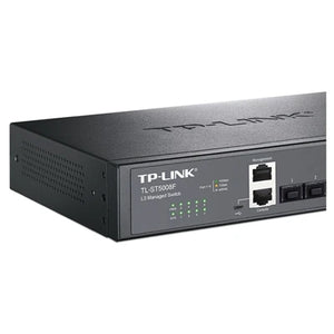 TP-Link TL-ST5008F 10Gbps 8×10000Mbps Switch 10 Gigabit Fiber Optic Network Converter 10Gb Switch 10 Gigabit SFP+10G Switch