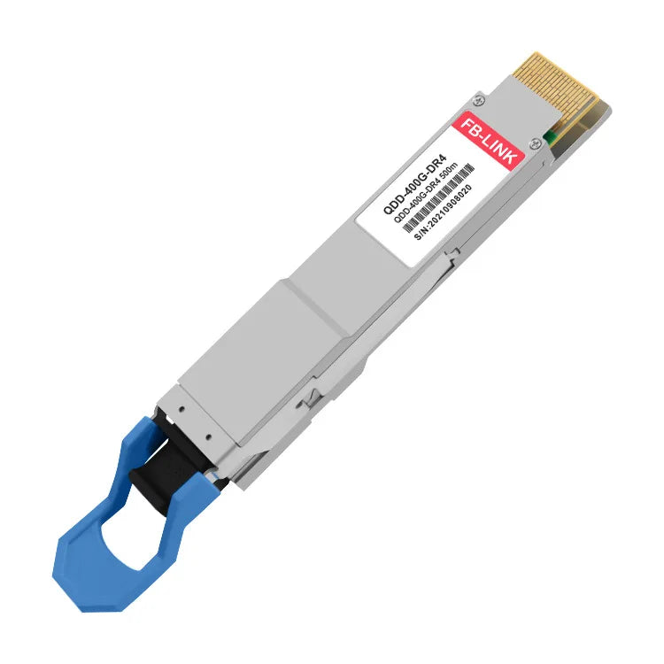 Fiber Optic Transceivers QDD-400G-DR4 1310nm 500m optical connector module 400G MMF QSFP-DD Module connector MPO/MTP