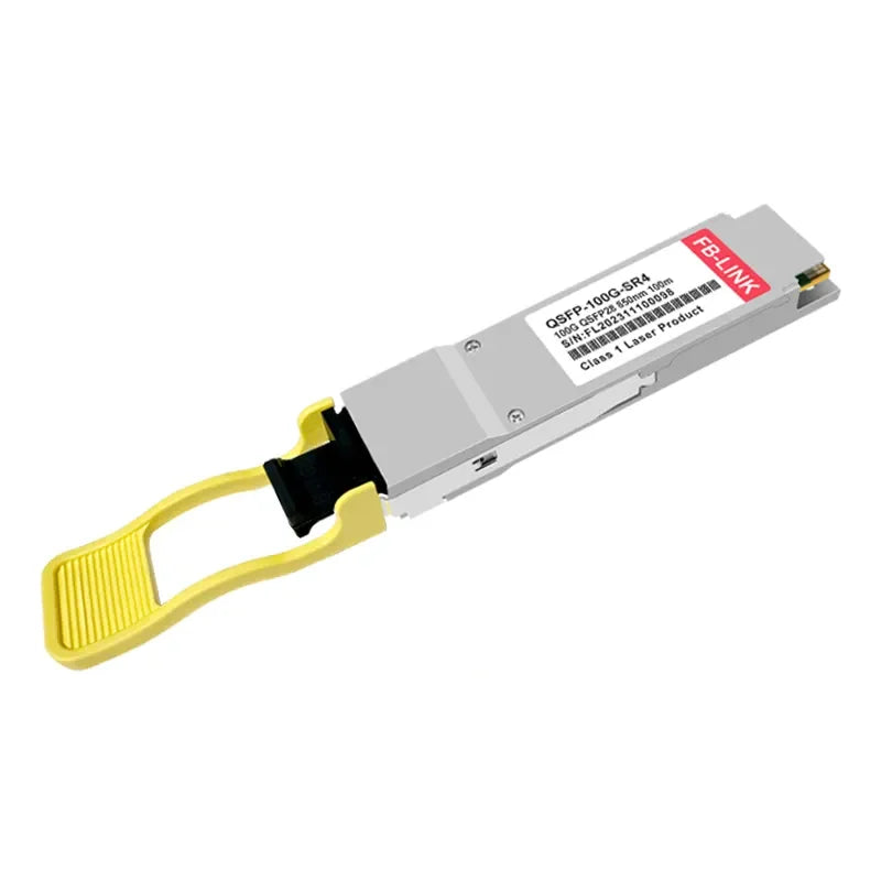 QSFP28 100G SR4 850nm 100m MMF Qsfp28 Compatible MTP/MPO 100GBAse Fiber Optic Transceiver Module Compatible with Arista, Juniper