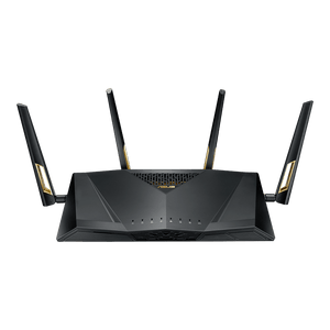 Asus RT-AX88U AX6000 Dual Band WiFi6 Gaming Router 802.11ax Router Game Mode MU-MIMO + OFDMA 2.4GHz 4x4, 5GHz 4x4 AiMesh WiFi Wireless Router