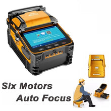 Load image into Gallery viewer, AI-9 Signal Fire Automatic Single-mode Multi-mode Multi-Language FTTH Fiber Optic Splicing Machine with OTDR
