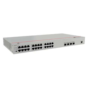 Huawei S220-24P4X Layer 2 Managed Switch, featuring Twenty-four 10/100/1000BASE-T PoE+ ports (400W PoE+), 4 x 10GE SFP+ ports, built-in AC power