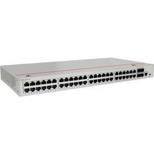 Load image into Gallery viewer, Huawei S220-48P4X Layer 2 Managed Switch, 48x 10/100/1000BASE-T ports(380W PoE+), 4x 10GE SFP+ ports, built-in AC power, 1 console port, 1 MODE button
