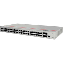 Load image into Gallery viewer, Huawei S220-48P4X Layer 2 Managed Switch, 48x 10/100/1000BASE-T ports(380W PoE+), 4x 10GE SFP+ ports, built-in AC power, 1 console port, 1 MODE button
