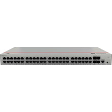 Load image into Gallery viewer, Huawei S220-48T4S Layer 2 Managed Switch, 48x 10/100/1000BASE-T ports, 4x GE SFP ports, built-in AC power, 1 console port, 1 MODE button, 1 RST button
