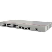 Load image into Gallery viewer, Huawei S310-24T4X Layer 2+ Managed Switch, with 24x 10/100/1000BASE-T ports, 4x 10GE SFP+ ports, AC power, 1 console port, 1 MODE button, 1 RST button
