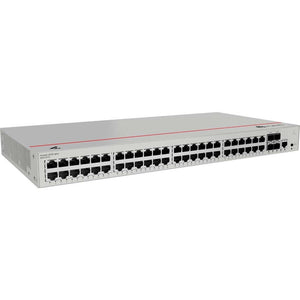 Huawei S310-48P4X Layer 2+ Managed Switch, 48x 10/100/1000BASE-T ports(380W PoE+), 4x 10GE SFP+ ports, 1 console port, 1 MODE button, 1 RST button