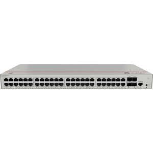 Huawei S310-48T4X Layer 2+ Managed Switch, featuring 48 x 10/100/1000BASE-T ports, 4 x 10GE SFP+ ports, built-in AC power, with Four 10GE SFP+ ports