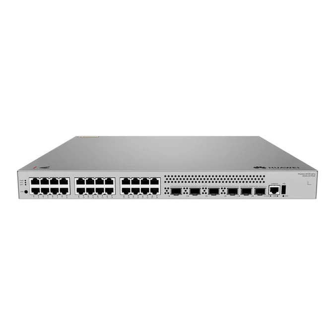 Huawei S530-24T4XE Layer 3 Managed Switch, 24 x 10/100/1000BASE-T ports, 4 x 10GE SFP+ ports, 2 x 12GE Stack ports