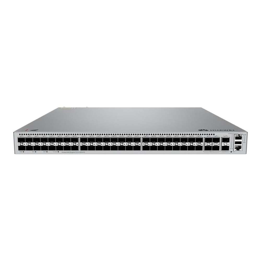 Huawei S530-48S4XE Layer 3 Managed Switch, 48 x SFP ports of which, 4 x 10GE SFP+ ports, 2 x 12GE Stack ports, Advanced routing protocols