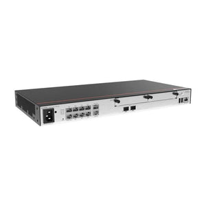 Huawei Enterprise Router AR720 2 x GE combo WAN, 8 x GE LAN, 2 x USB, 2 x SIC, up to1200 users, forwarding performance 9 Mpps to 25 Mpps