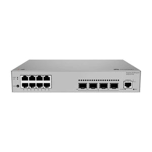 Huawei eKit S220-8T4S Layer 2 Managed Switch, 8 x 10/100/1000BASE-T ports, 4 x 1GE SFP ports, 24 Gbit/s switching capacity, 18 Mpps forwarding