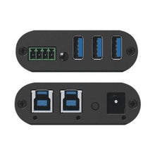 Load image into Gallery viewer, Inogeni Toggle Rooms, USB 3.0/HDMI Devices to 2 PCs Switcher (USB-C cable and PS included), Enable BYOM/BYOD with Lenovo ThinkSmart video conferencing
