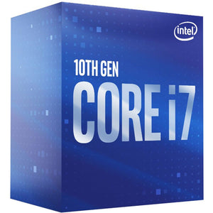 Intel Core I7 10700 Tray, 10th Generation Intel Core i7 Processors, Desktop, i7-10700, 14 nm, 8 Cores, 16 Threads, 4.80 GHz Max Turbo Frequency