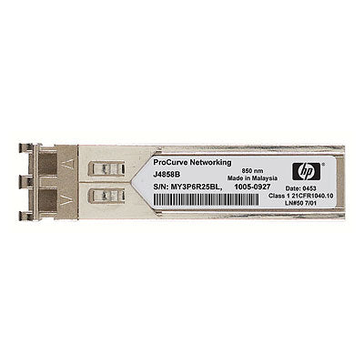HPE Networking X120 1G SFP LC SX Transceiver with 1 LC 1000BASE-SX port JD118B