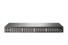 Load image into Gallery viewer, Hp Aruba 2930F 48G 4Sfp+ Switch with 48x RJ-45 autosensing 10/100/1000 ports, 4x SFP+ 1/10G ports 176 Gbps Switching JL254A
