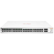 Load image into Gallery viewer, HPE Aruba Instant On 1830 24-port GbE Smart Managed Switch with 24x RJ-45 10/100/1000 with 12x Class 4 PoE ports, 2x SFP 1GbE ports JL813A
