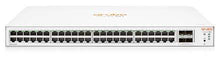 Load image into Gallery viewer, HPE Aruba Instant On 1830 48-port Gigabit L2 Smart Managed Switch with 48x RJ-45 10/100/1000 ports, 4 SFP 1GbE ports 104 Gbps Switching JL814A
