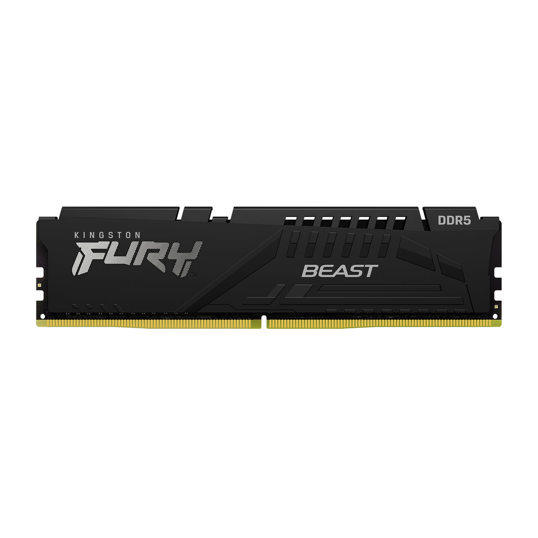 Kingston 8Gb 5600Mt/S Ddr5 Cl40 Dimm Fury Beast, Black Memory Module KF556C40BB-8