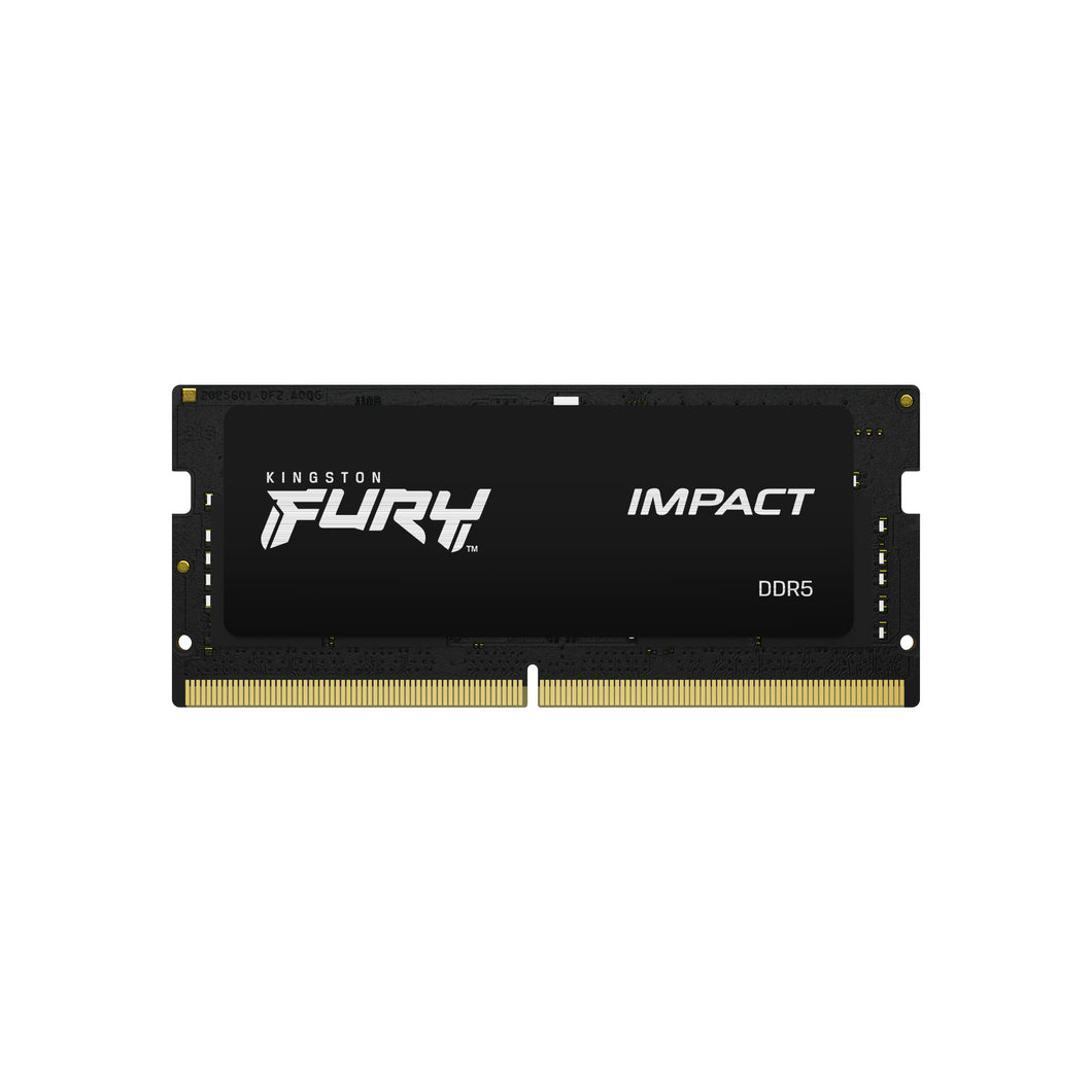 Kingston 32Gb 5600Mt/S Ddr5 Cl40 Sodimm Fury Impact Pnp Memory Module KF556S40IB-32