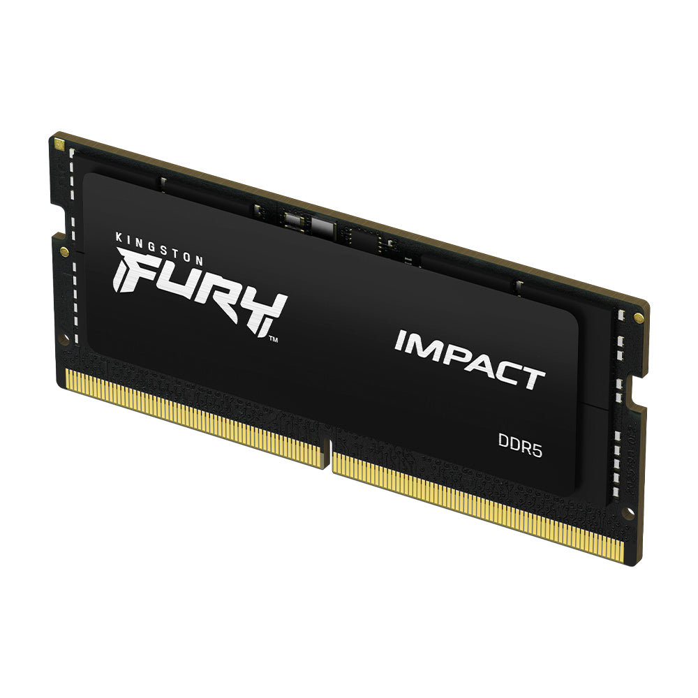 Kingston 64Gb 5600Mt/S Ddr5 Memory Module Cl40 Sodimm (Kit Of 2) Fury Impact Pnp KF556S40IBK2-64