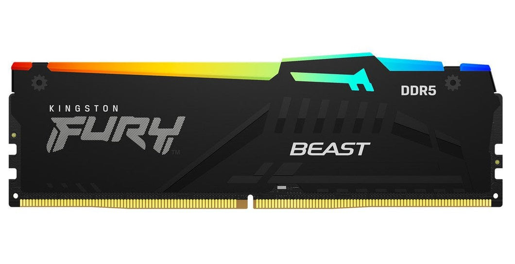 Kingston 32Gb 6000Mt/S Ddr5 Memory Module Cl30 Dimm (Kit Of 2) Fury Beast Rgb Expo KF560C30BBEAK2-32