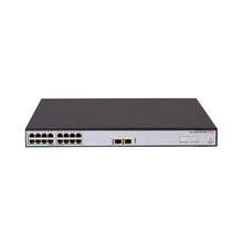 Load image into Gallery viewer, H3C S1600V2-18P-HPWR L2 Ethernet Switch with 16x 10/100/1000 BASE-T PoE+ Ports and 2x 1G SFP Ports, 240W PoE+ Capacity, AC PSU
