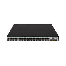 Load image into Gallery viewer, H3C S1850V2-52X-PWR Layer 2 Ethernet Switch with 48x 10/100/1000 BASE-T PoE+ Ports and 4x 1G/10G BASE-X SFP Plus Ports, AC Power Supply
